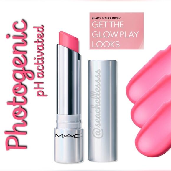 Mac Cosmetics Tender Talk Lip Balm Photogenic Pink Brand New in Box Authentic - Picture 1 of 12